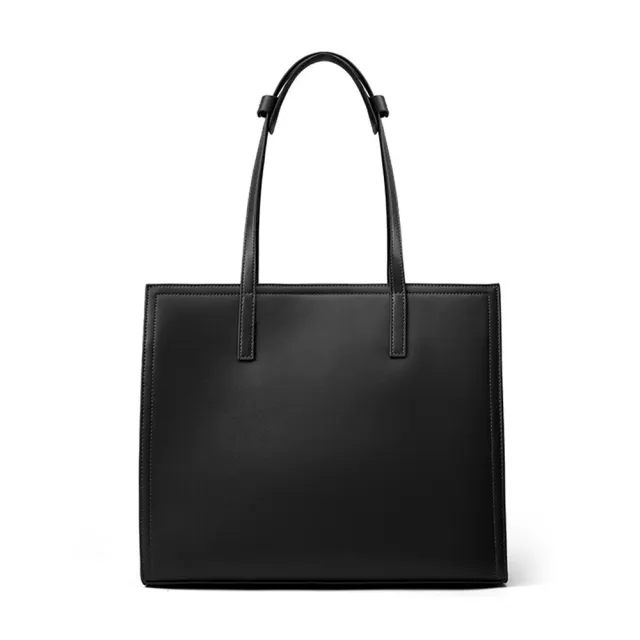【巴黎精品】真牛皮側背包單肩背包托特包手拿包手提包斜背復古真皮革水桶包波士頓包(百搭2色k2da100 B)