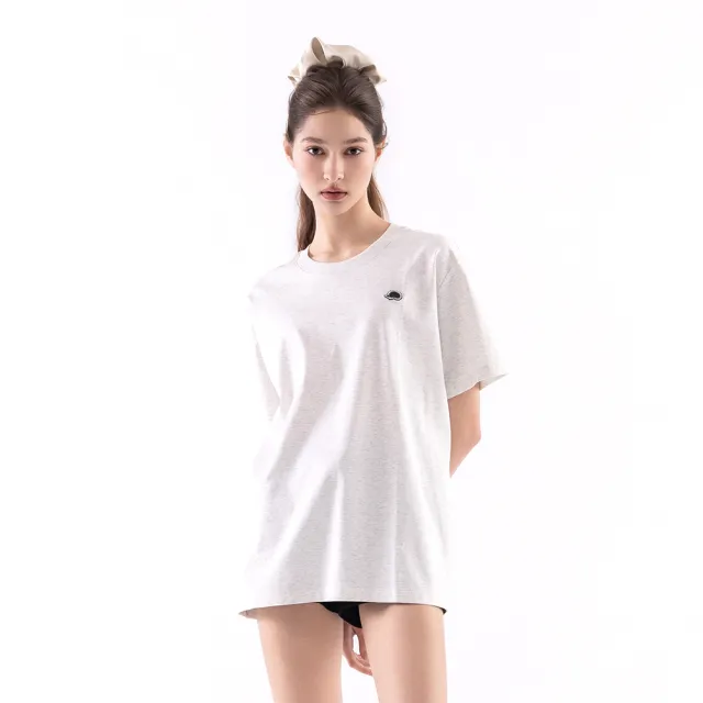 【SCANDINAVIAN FOREST 北歐小刺蝟】抗皺親膚柔滑奶油棉T (立體繡章) T恤 棉t 素t tshirt 男T 女T 厚磅