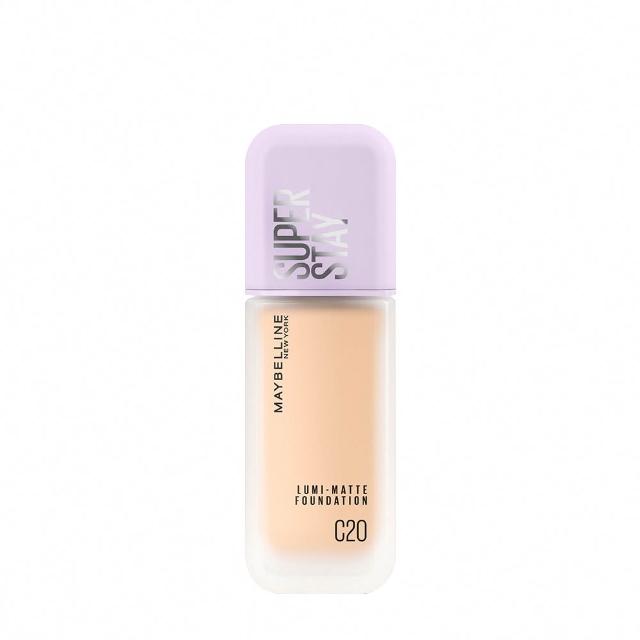 【MAYBELLINE 媚比琳】裸霧光持久水粉底 SPF12 PA+++ #小方胖