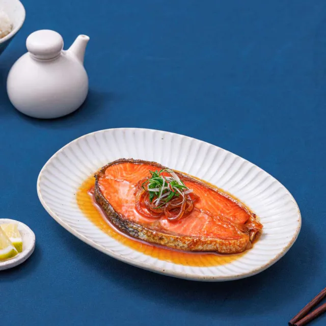 上億水產-薄鹽鮭魚切片3入/包 300G(X6)