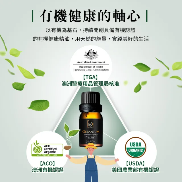 BonnieHouse有機玫瑰天竺葵護女專案