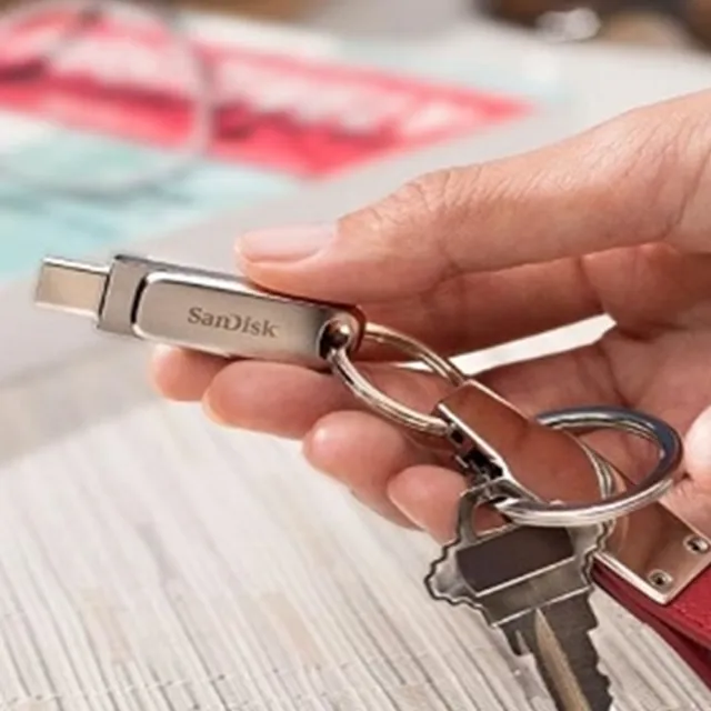 【SanDisk 晟碟】全新版 256GB Ultra Luxe TYPE-C USB 3.2 雙用隨身碟 原廠5年保固 最高讀速400MB/s