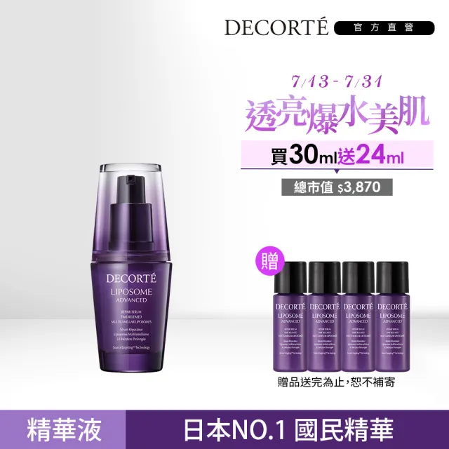 【DECORTE 黛珂】超微導全能修護精粹30mL(大谷翔平同款)