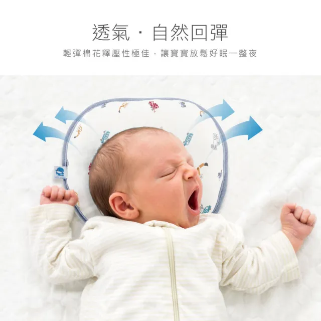 【KU.KU. 酷咕鴨】童心護頭枕(多款任選)