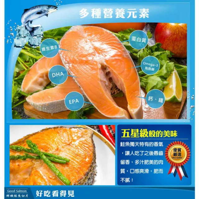 【鮮綠生活】小資綜合海鮮7件組(鮭魚、鱸魚、小咪卷、虱目魚肚)