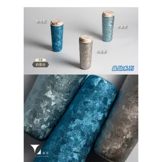 【Titanium 鈦造】純鈦跳跳杯 晶鈦系列-水嵐青 800ml (鈦保溫杯 保溫瓶 台灣鈦杯 鈦金屬 長效保溫 環保杯)
