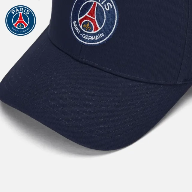 【FANATICS】PSG 巴黎聖日耳曼 足球俱樂部 CREST STRUCTURED CAP NAVY 藍 棒球帽 帽子 老帽