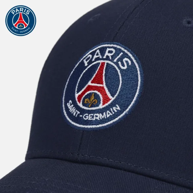 【FANATICS】PSG 巴黎聖日耳曼 足球俱樂部 CREST STRUCTURED CAP NAVY 藍 棒球帽 帽子 老帽