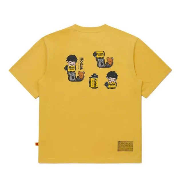 【KODAK Apparel】柯達 男女同款 短袖T恤 涼感 KODAK X Hirono 膠卷印花 共2色 / KB602038WHT KB602038YLW