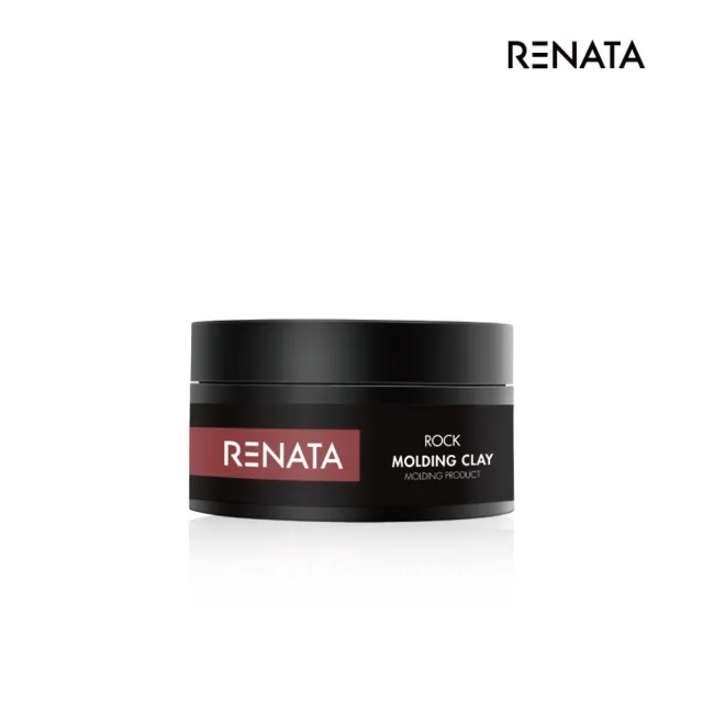 【RENATA 蕾娜塔】ROCK系列造型品80g 髮臘 凝土 (官方直營 線條分明 輕盈塑形 高彈性 不扁塌)