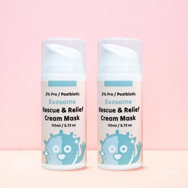 【ELLO】自信綻放組_積雪草胞外體高效修復舒緩面膜泥 2入(益生菌 MIT品牌 )