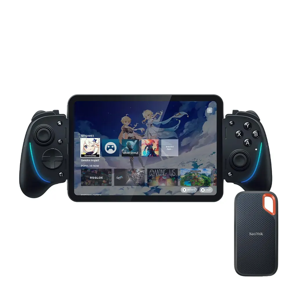 【Razer 雷蛇】搭SSD 1TB★Kishi Ultra USB C 遊戲手持裝置(iPhone/Android/iPad Mini/控制器/手把/電競)