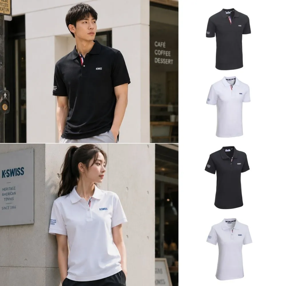 【K-SWISS】經典短袖POLO衫 26SS CLASSIC POLO1 休閒 舒適棉 男女POLO衫 多色 (1013688/1913688)
