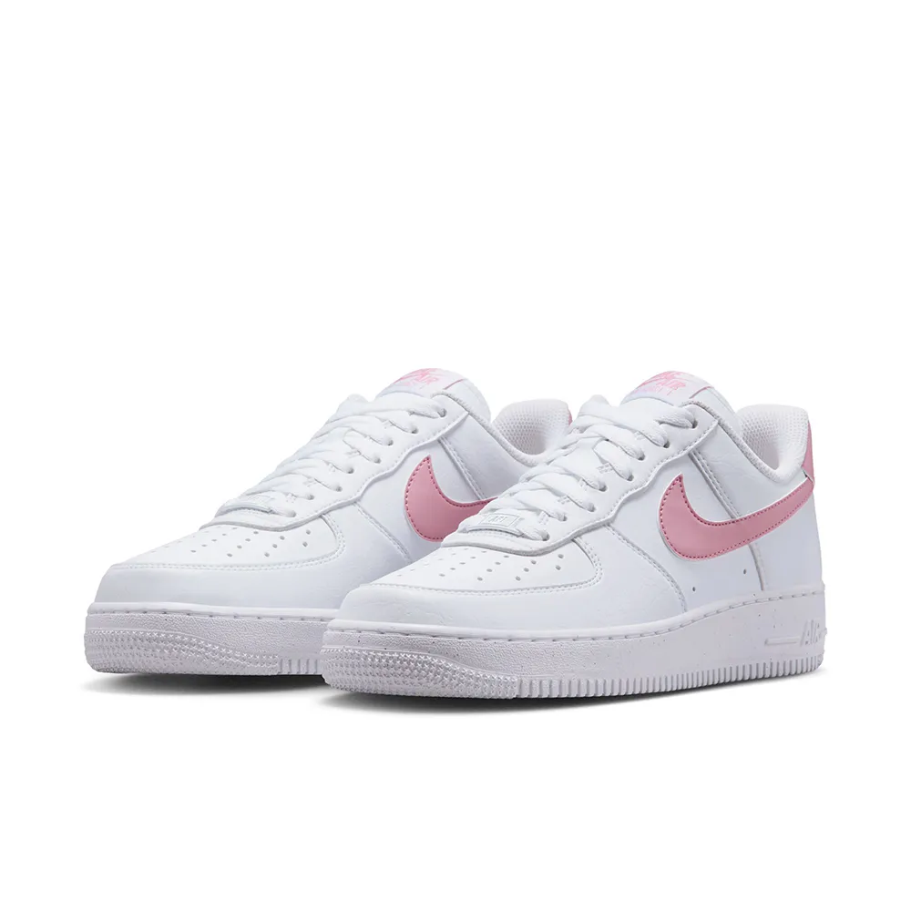 【NIKE 耐吉】休閒鞋 女鞋 運動鞋 AF1 W AIR FORCE 1 07 NEXT NATURE 白粉 DC9486-111