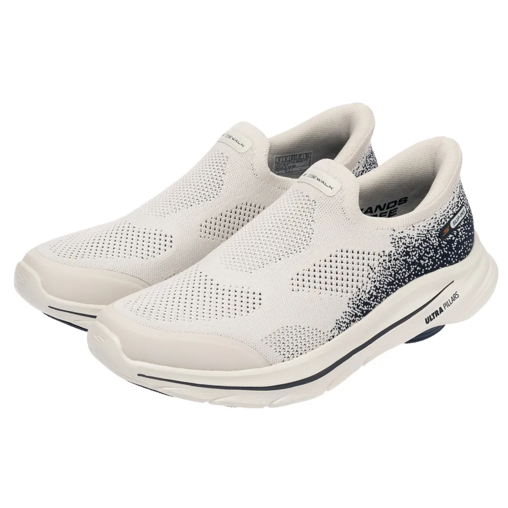 【SKECHERS】男鞋 健走系列 健走鞋 瞬穿舒適科技 GO WALK 8(216784WNV)