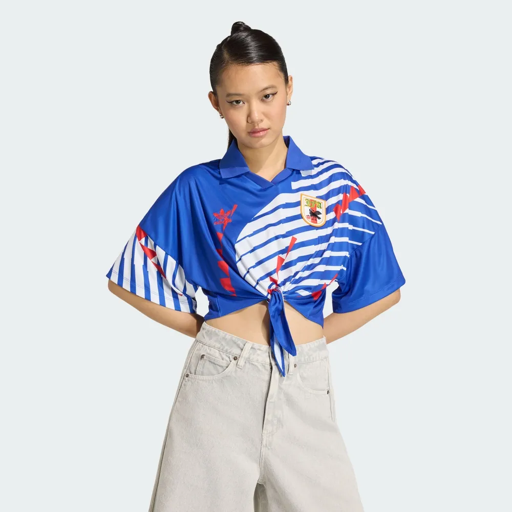 【adidas 愛迪達】世界盃 日本 短袖球衣 女 - Originals KE2291