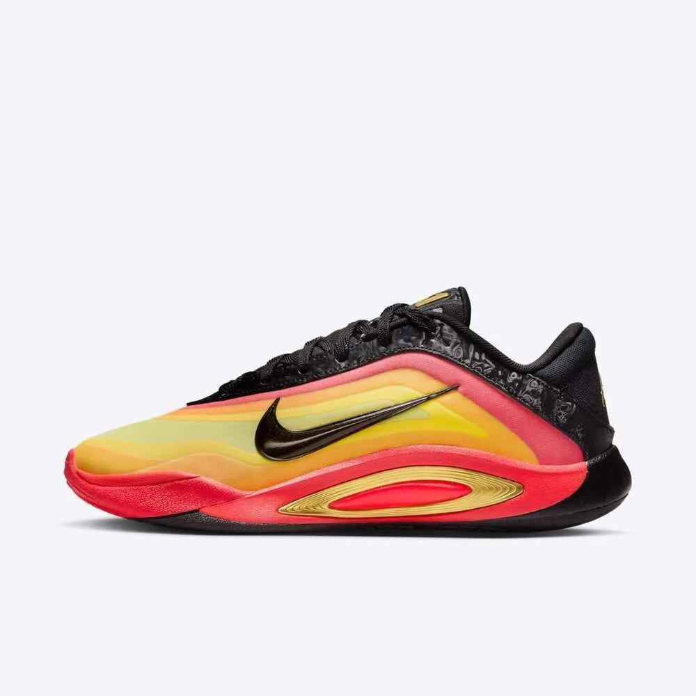 【NIKE 耐吉】耐吉 A One ASW EP 女男 籃球鞋 支撐 緩震 明星賽 黑黃紅(HQ1733-001)