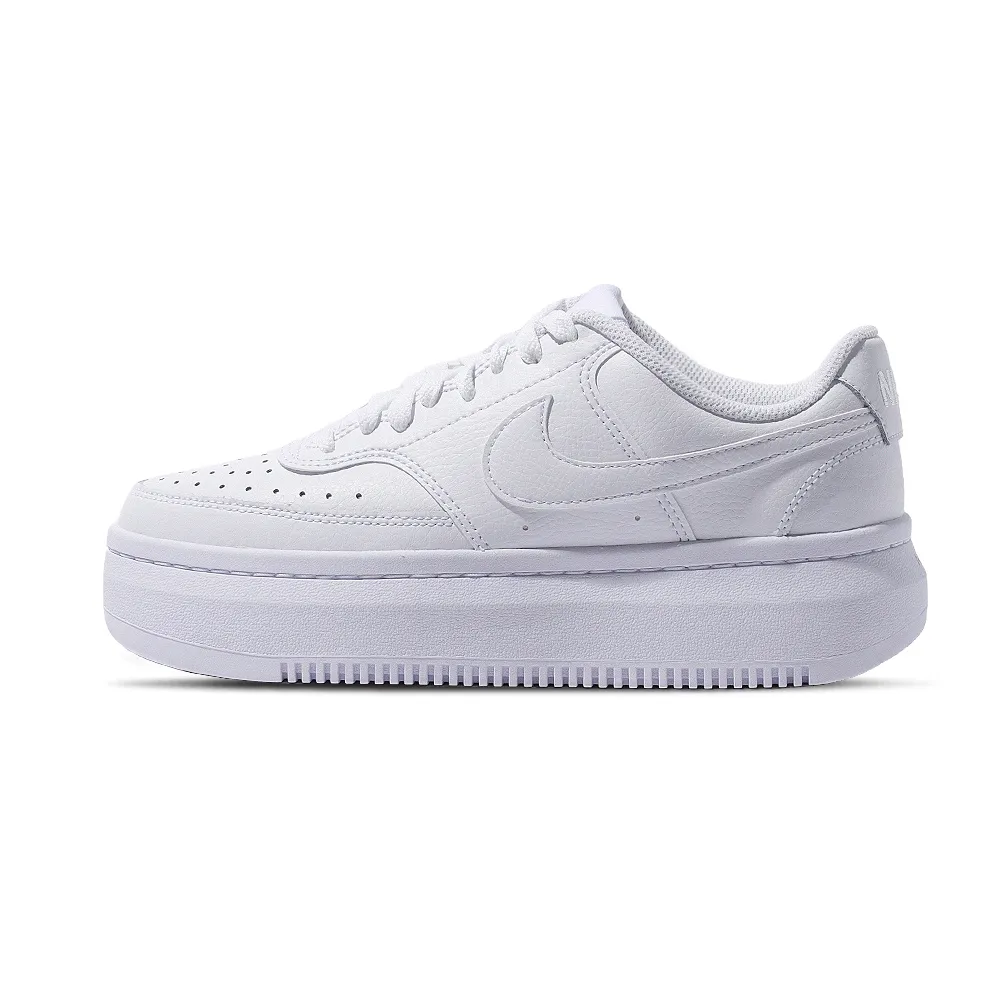 【NIKE 耐吉】Court Vision Alta LTR 女鞋 白色 牛奶雪糕 厚底 增高 小白鞋 休閒鞋 DM0113-100