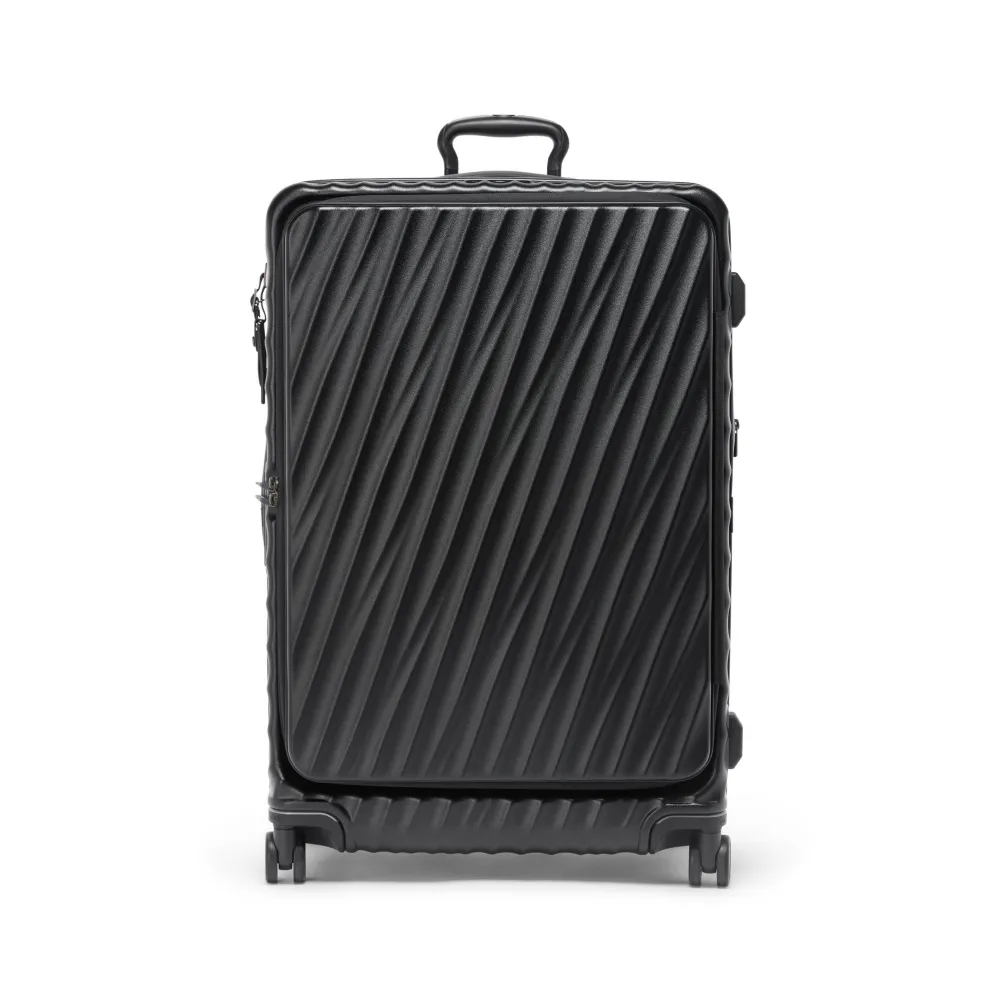 【TUMI】19 Degree Front Access 30 吋大型前開式可擴展行李箱 - 黑色紋理 (TUMI 官方旗艦店)