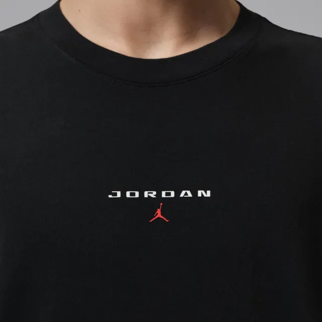 【NIKE 耐吉】短袖上衣 男 T恤 喬丹 超寬鬆 AS M J FLT ES 96 OS PCH SS CRW 黑 IO0035-010
