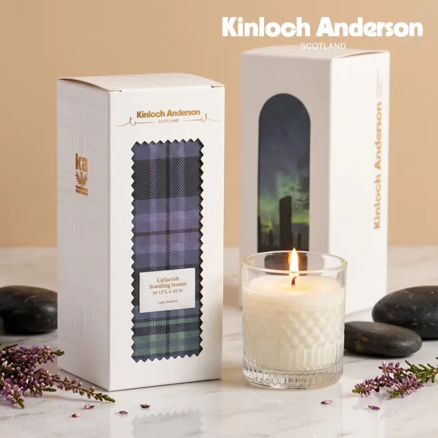 【Kinloch Anderson】金安德森香氛 NO.04卡拉尼什立石 花草調 香氛蠟燭80g(居家室內/空間香氛)