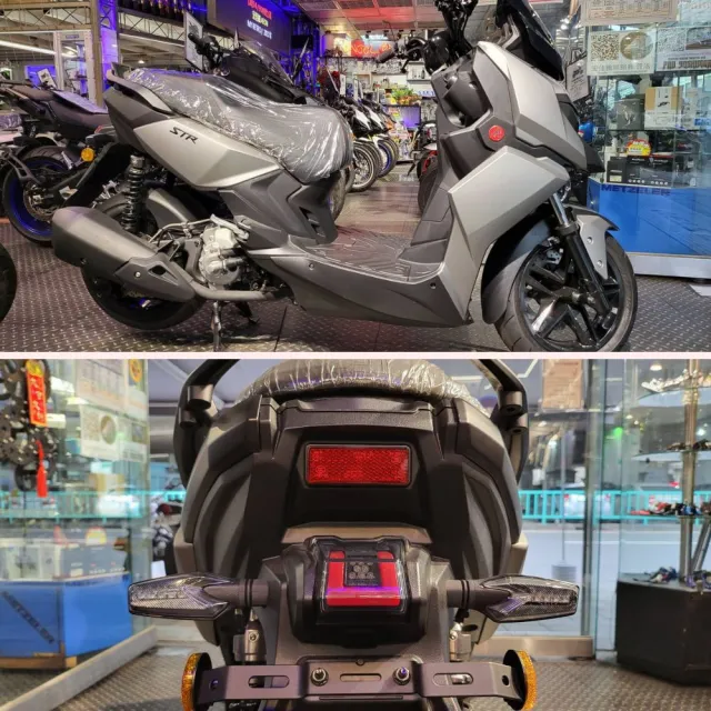 【AEON 宏佳騰】送模型 STR 300 ABS(300CC/經銷商/黃牌速可達/機車/普洛吉村重機)