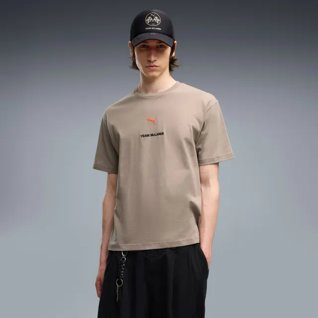 【PUMA】短袖上衣 男 麥拉倫 歐規 Racing 棕 63782804