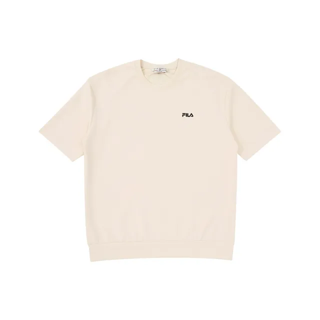 【FILA】男短袖圓領T恤-白帽灰 1TEA-5427-IV