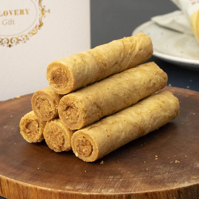 【Gelovery Gift】手提盒裝 有出息肉鬆蛋捲10支裝 兩盒入 (真豬肉鬆x蛋香酥捲)