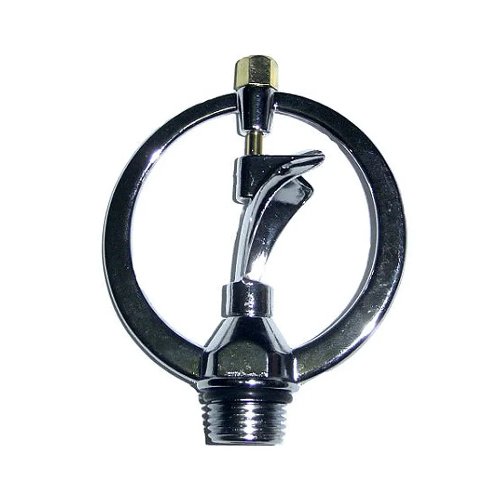 【灑水達人】4分鐵環旋轉式噴頭灑水器6入(鐵)
