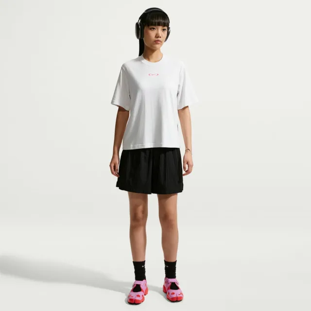 【NIKE 耐吉】短袖上衣 女 AS W NSW NK CLSC BXY TEE SPD 運動 休閒 寬鬆 短T 白 (IM6412100)