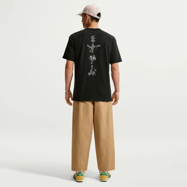 【NIKE 耐吉】短袖上衣 男 AS M NSW GFX TEE 運動 休閒 寬鬆 中磅 短T 黑 (IW1194010)