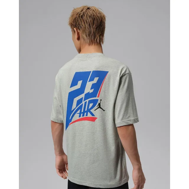 【NIKE 耐吉】短袖上衣 男 AS M J BRK S AIR 85 SS CREW 喬丹 運動 休閒 短T 灰 (IO0028050)