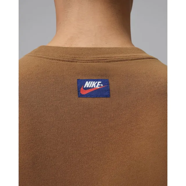 【NIKE 耐吉】短袖上衣 男 AS M J FLT ES 85 W PKT SS CRW 喬丹 運動 休閒 短T 棕 (IO2085281)