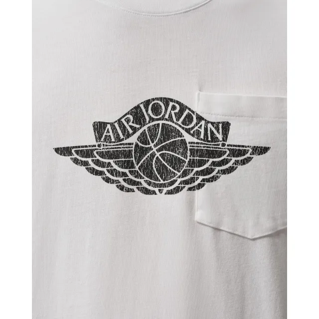 【NIKE 耐吉】短袖上衣 男 AS M J FLT ES 85 W PKT SS CRW 喬丹 運動 休閒 短T 白 (IO2085100)