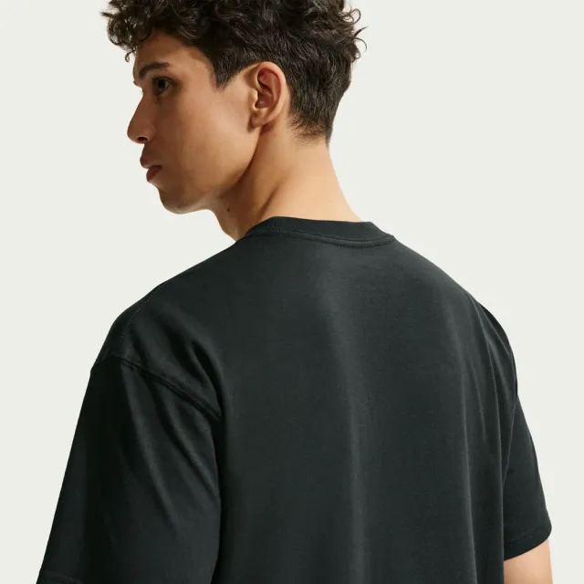 【NIKE 耐吉】短袖上衣 男 T恤 寬鬆 AS U NSW TEE LSE REFLECTIVE SH 黑 IM3758-010