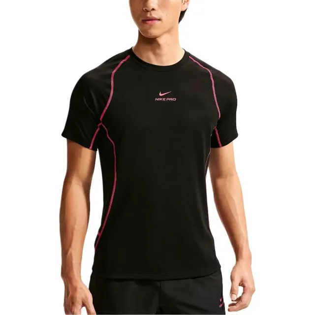【NIKE 耐吉】短袖上衣 男 運動 速乾 AS M NP DF NPT SS TOP 黑 HV0410-011