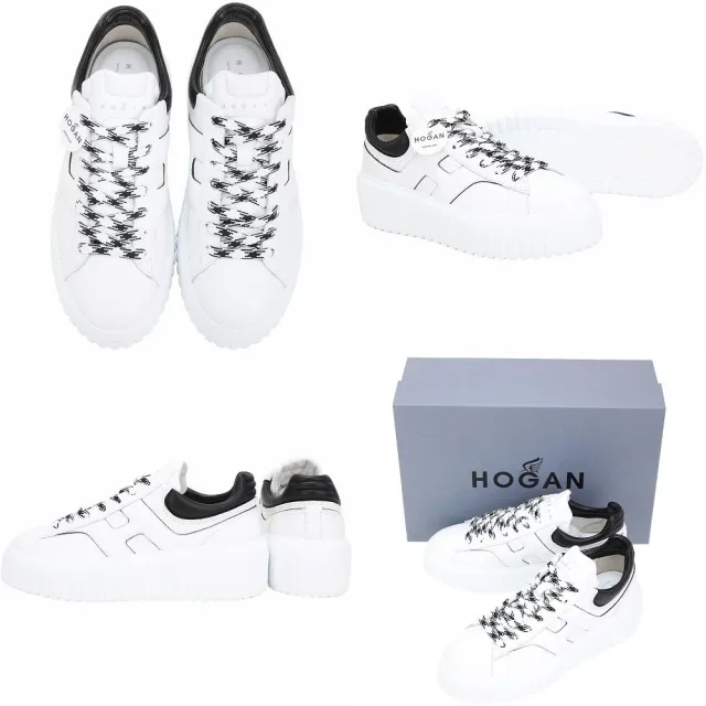 【HOGAN】H-Stripes 餅乾鞋 / 86er / H641/ H580休閒鞋-多款可選(真皮 厚底 繫帶鞋)