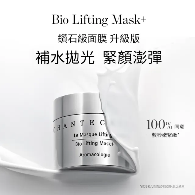 【CHANTECAILLE 香緹卡】鑽石級面膜升級版 15ml(晚安面膜/緊顏淡紋/高效抗老/小奢組)