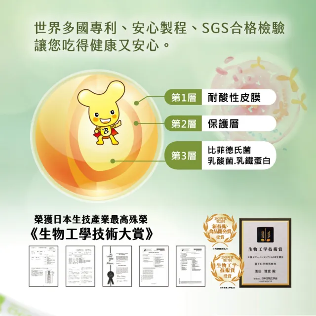 【森下仁丹】晶球益生菌敏益菌 3盒組(30包/盒-乳鐵蛋白)