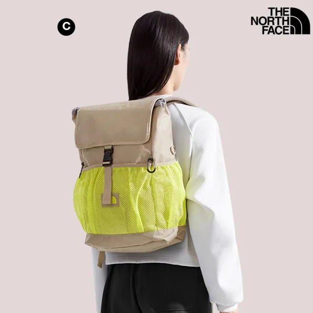 【The North Face】舒適背負多層大容量後背包(多款任選)
