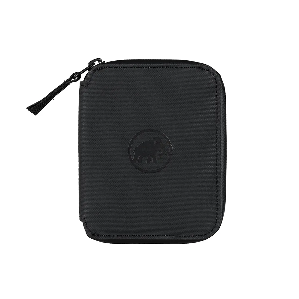 【Mammut 長毛象】Seon Zip Wallet 休閒拉鍊短夾 黑色 #2810-00081