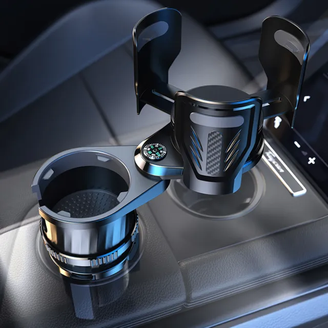 車用可調雙杯架(杯架 車載杯架 飲料架 水杯架 保溫杯架)
