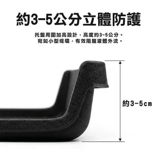 e系列汽車用品 納智捷 2024年N7 7人小片式  行李廂墊 尾廂墊 汽車防水托盤 後廂墊