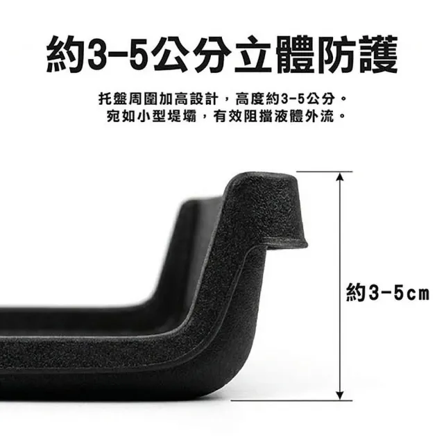 e系列汽車用品 納智捷2010年SUV U7 行李廂墊 尾廂墊 汽車防水托盤 後廂墊