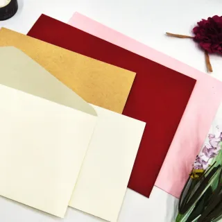 【SEASON 四季紙品禮品】18K素色信封組(多彩 大份量 RA7504)