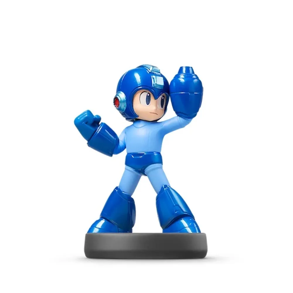 【Nintendo 任天堂】Switch amiibo 公仔 洛克人(任天堂明星大亂鬥系列)