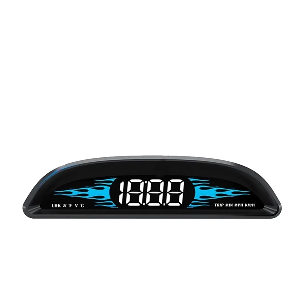 【一朵花汽車百貨】抬頭顯示器 HUD 時速表 B2 OBD2 車速 油耗 電壓 水溫