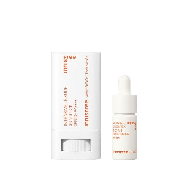 【innisfree】強效防水休閒防曬棒 SPF50+ PA++++(18g)