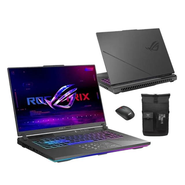 【ASUS 華碩】包鼠組★16吋GeForce RTX 5070Ti R9電競筆電(G614PR/Strix G16/R9-8940HX/16G/1TB/W11)